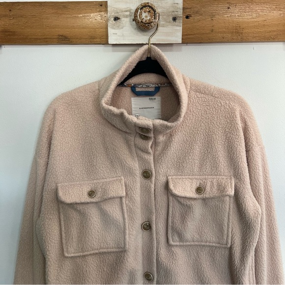 By Anthropologie Daily Practice Fleece Bomber Jacket - Picture 5 of 16